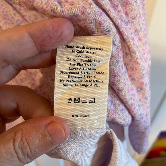 LOVESHACKFANCY Toto Ruffle Dress size Large - Picture 16 of 16